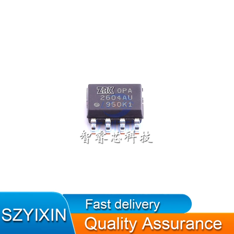 5Pcs/Lot New Original OPA2604AU OPA2604 SOP-8 foot upgrade NE5532 linear instrument amplifier  In Stock
