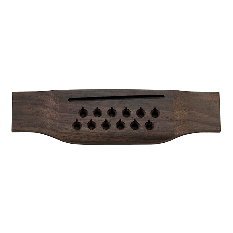 12 string Guitar Universal Bridge Replacement Parts High Quality Solid Wood Guitar Accessories 154*41.2*9  Rosewood