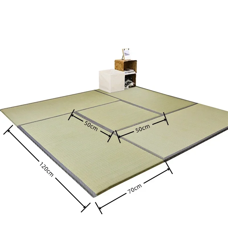 Custom Made Thick 2.5cm/3.0cm/4.0cm Japanese Traditional Mat Woven Rush Straw Mats Sleeping Flooring Judo Mattress