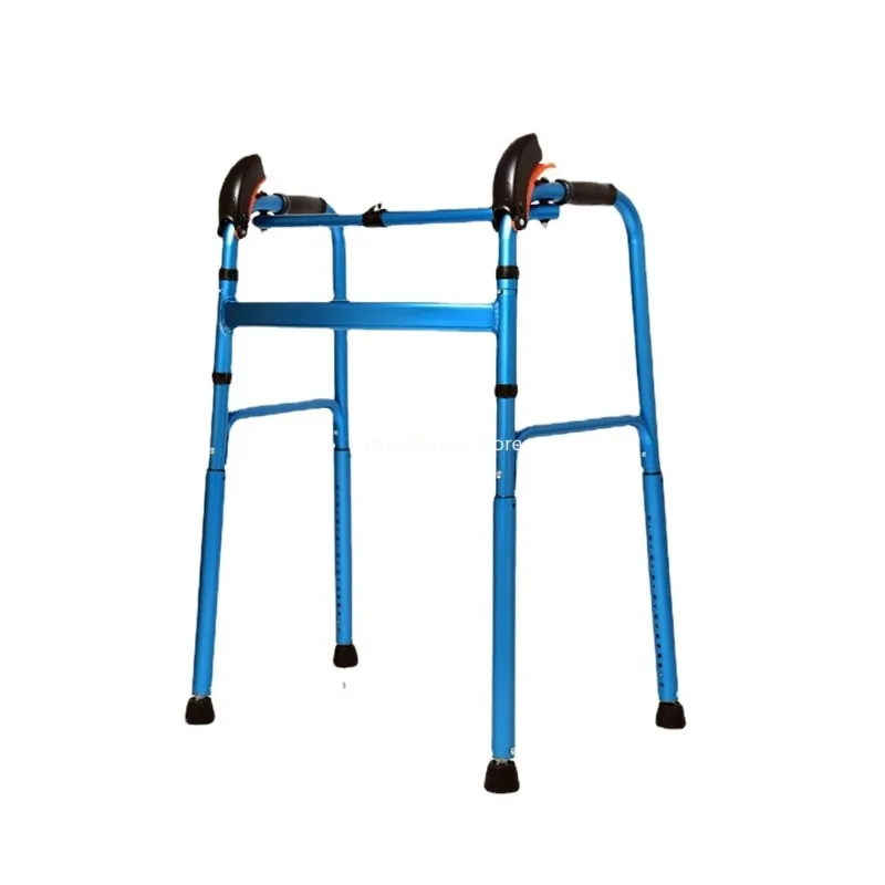 

Aluminum Alloy Mobility Aid for Elderly with Automatic Height Adjustment Rehabilitation Support Foldable Stair Climbing Walker