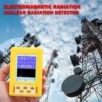 BR-9C 2-in-1 Handheld Digital Display Electromagnetic Radiation Nuclear Detector EMF Geiger Counter Full-functional Type Tester