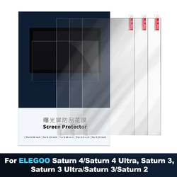3 adet Mono LCD ekran temperli cam koruyucu film için 10.1 inç, Elegoo Saturn 4, Saturn3,Sonic Mighty, M3 Premium Saturn 2