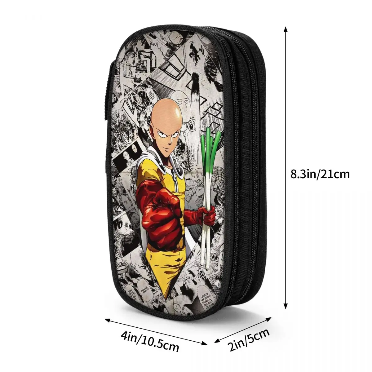 Anime One Punch Man Pencil Case for Studen School Pen Box Pencil Bag Stationery Supplies Pen Holder Bag