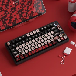 Teclas retroiluminadas con pudín de perfil OEM, Material de PC PBT, tema Joker, sublimación, Teclado mecánico Mx Switch