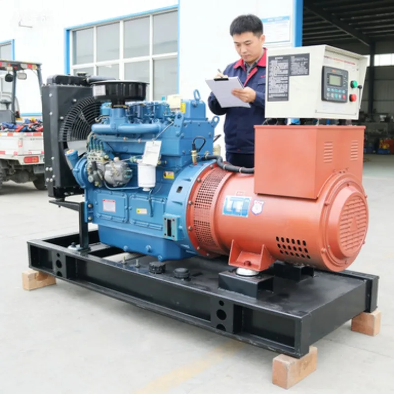 Silent 30kVA Diesel Generator Set 1500rpm with Remote Start and AVR Voltage Regulation