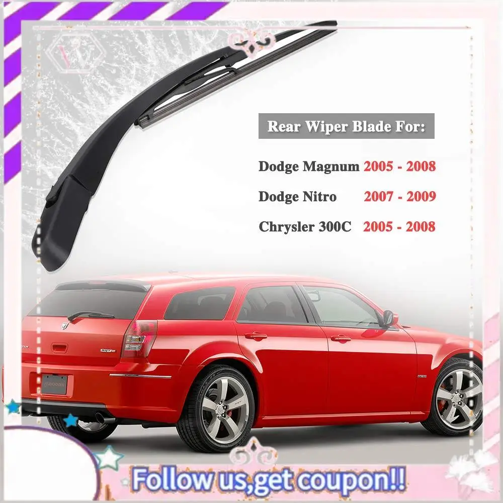 

Простая в использовании щетка стеклоочистителя заднего стекла и рычаг стеклоочистителей для Dodge Magnum 2005-2008, Dodge Nitro 2007-2009, Chrysler 300C 2005