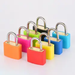 23mm Mini Suitcase Diary Lock With 2 Keys Anti-Theft Drawer Cabinet Padlock Multicolour Travel Bag Zipper Lock Home Decor