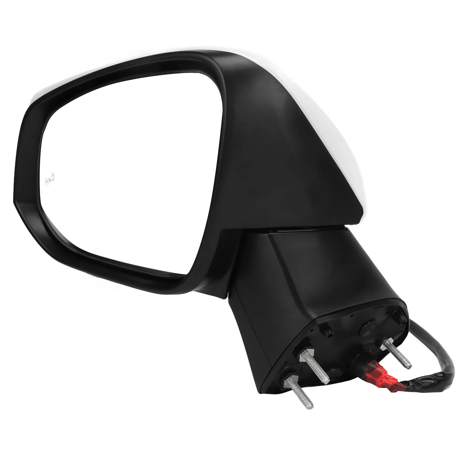 

Super White Power Heated Side Mirror with Turn Signal Blind Spot Monitoring for Toyota RAV4 XA50 Left 8-Wire Mirror Assembly