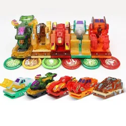 Screechers Deformation Car Wild Explosion Speed Fly Beast Attack Action Figures Capture Flips Transformation Children Toys