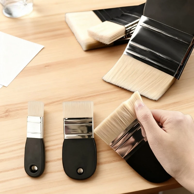 

Nylon Board Brush Paint Brush Moderately Elastic Strongly Absorbent Watercolor Acrylic Oil Painting Color Laying Wall Painting