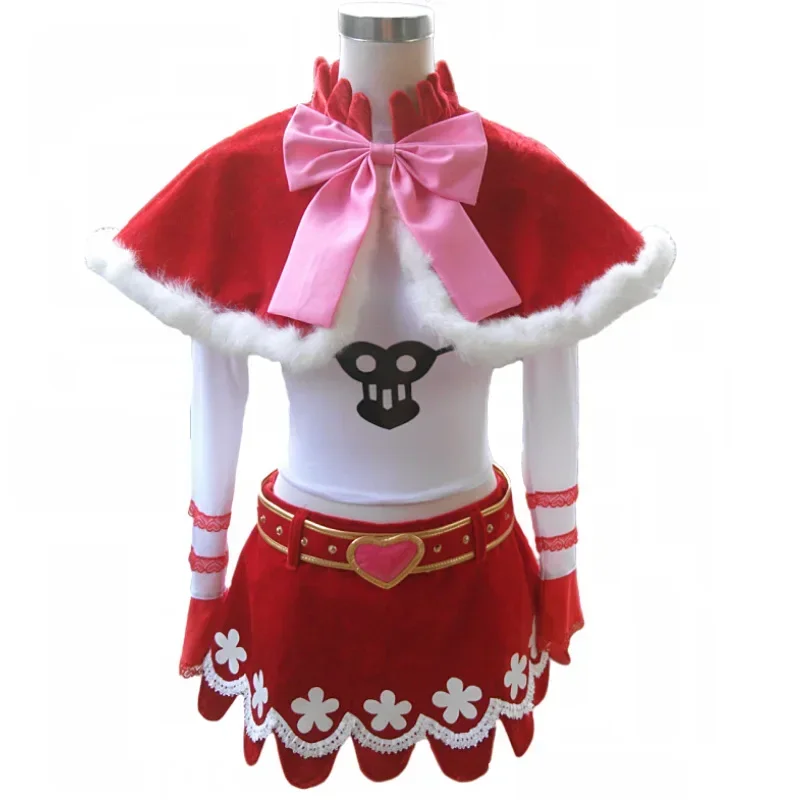 Anime Perona Costume Cosplay Thriller Barque Oka Shichibukai Quadro Parrucca Uniforme Di Natale Gonna Donna Sexy Kawaii Vestito di Carnevale