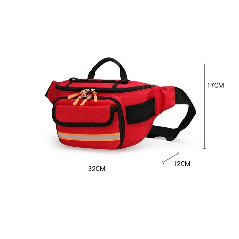 Disease Control Epidemic Prevention Medical Emergency Shoulder Bag Portable Emergency Waist Bag Portable Medical Storage Bag