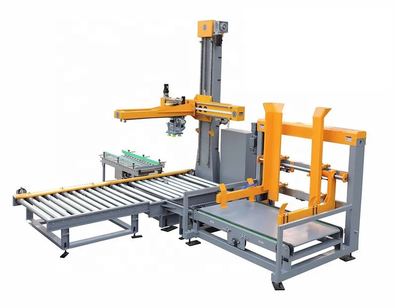 Servo Drive Auto Robot Palletizer Robot Stacker Stacking Robot para sacos de caixa de papelão