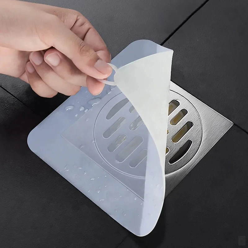 Anti-smell Thick Floor Drain Deodorant Cover Insect-proof Seal Floor Cover Household Sewer Pipe Sink Cover For Bathroom Kitchen
