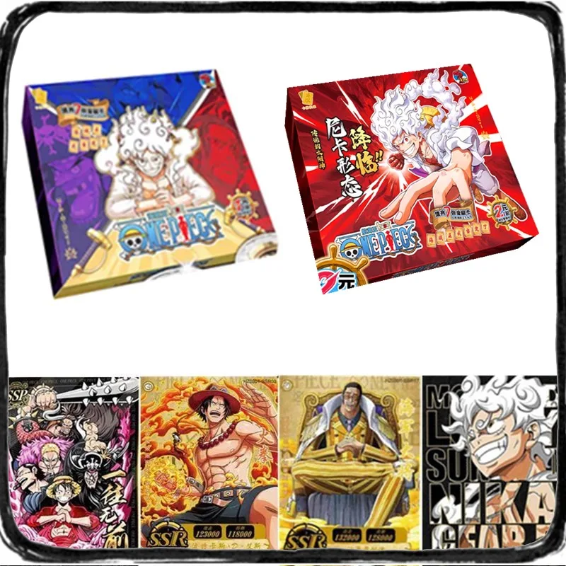 

New One Piece Card Straw Hat Pirate Luffy Zoro Nami Sanji Classic Anime Character Collection Cards Toys Gifts