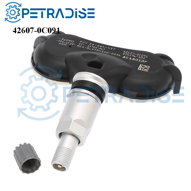 High Quality New TPMS Tire Pressure Sensor 315Mhz For Toyota Tundra Sequoia 2018-2020 Auto Parts OEM 42607-0C091 426070C091