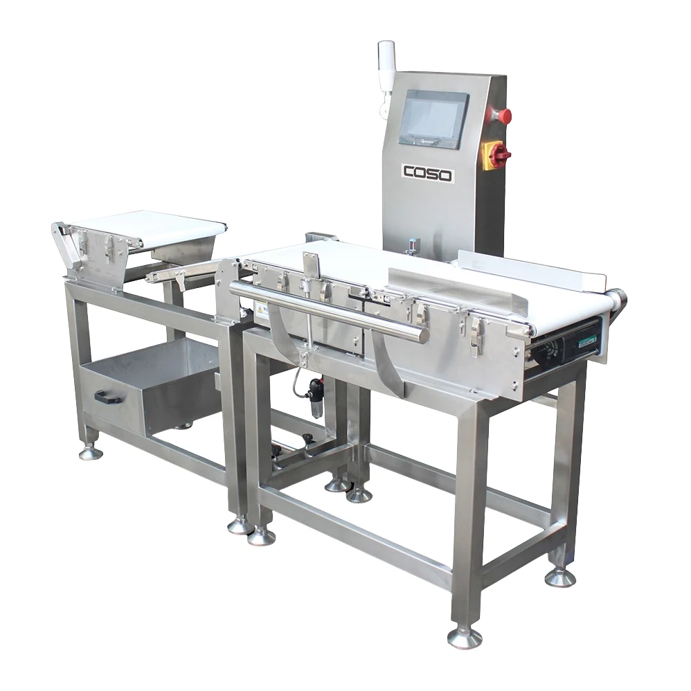 Conveyor Belt Scale Automatic Weighing Machine Specialized Rejection System for Thin Product view 2