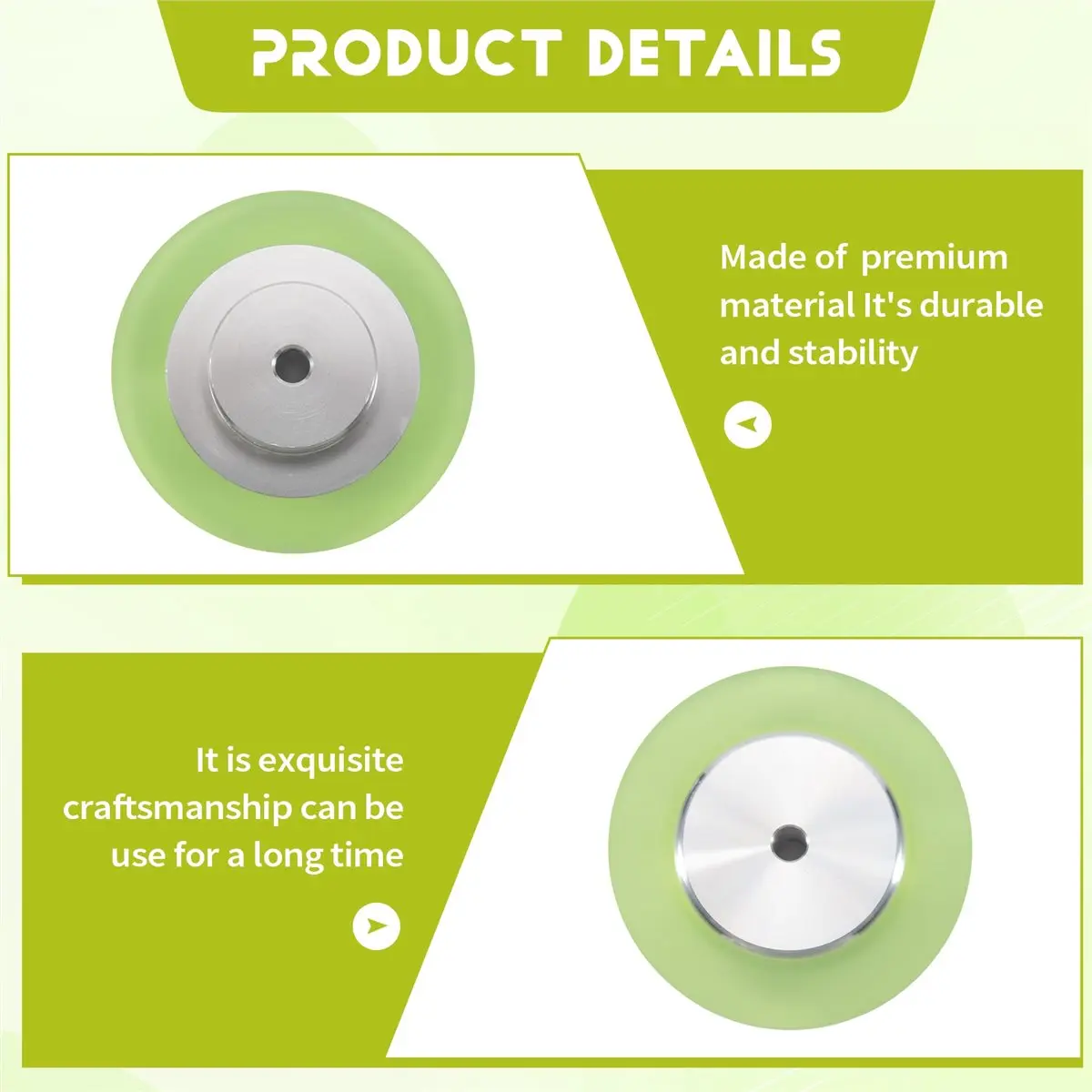 A58Z 200mm Aluminum Polyurethane Industrial Encoder Wheel Measuring Wheel with Type 20mm Aluminum Encoder Mounting Bracket