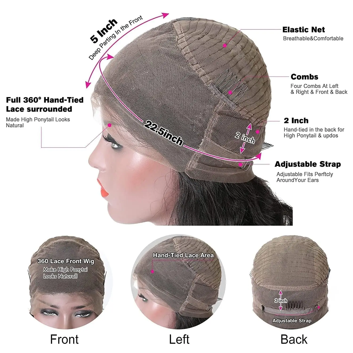 200密度ストレート360フルレースウィッグ人毛40インチ13x6HD透明レースフロントウィッグブラジル人毛ウィッグ女性用