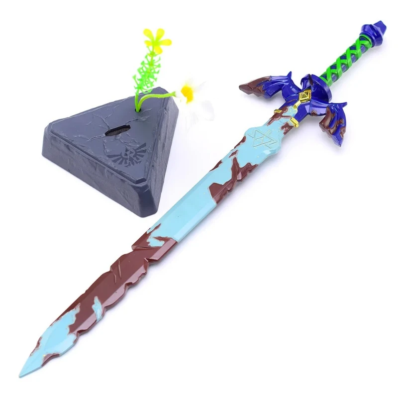 30cm/11.81in Łzy Królestwa Mistrz Miecz Modele broni z wersją podstawową Peryferia do gier Metalowe rzemiosło Kolekcje na biurko