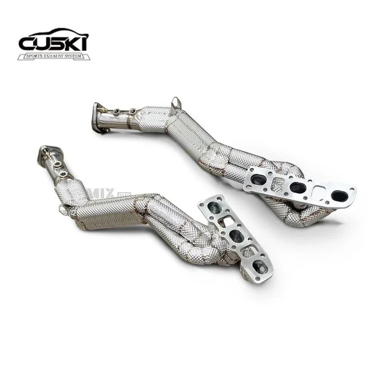 High Flow Automotive Exhaust Modification Parts--Exhaust Manifold Header For Infiniti G37 3.7L 2008-2016 car exhaust duct