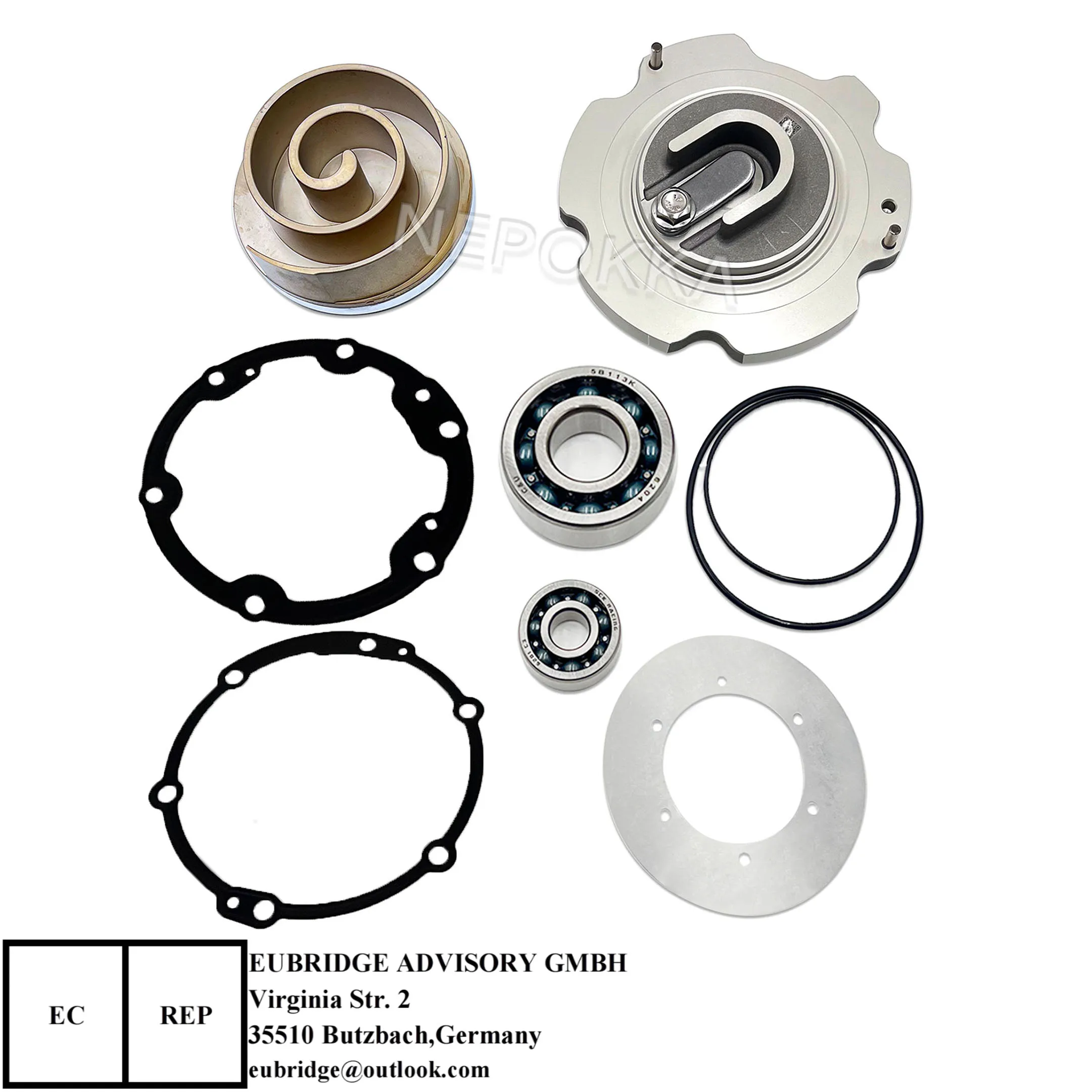 

New energy electric vehicle compressor repair kit, suitable for Trinity, Volkswagen ID.33, ID.18, ID.27 and others