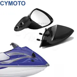 Left / Right Motorboat Rear View Mirrors For Yamaha Waverunner VX110 Deluxe VX Cruiser Sport EX 2005-2009 -Pair