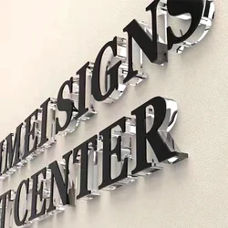 Colored Company Acrylic Sign Hanging on the Wall Customized Business LOGO 3D Effect Reception Crystal Board Outdoor