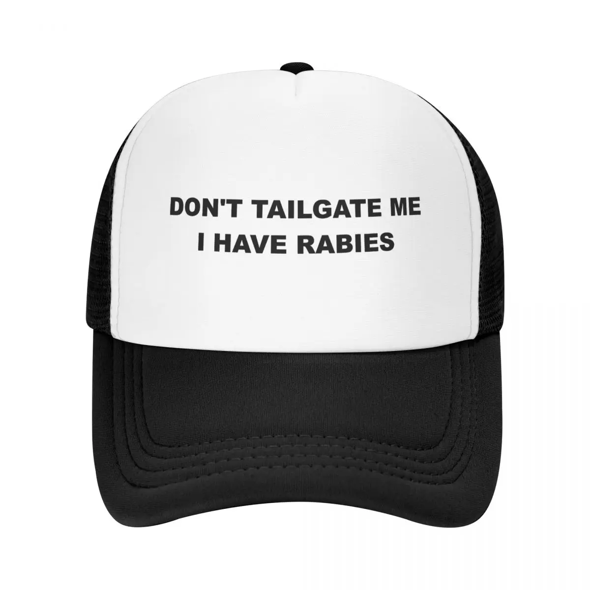 

Don't Tailgate Me I Have Rabies Baseball Cap for Men Camouflage Baseballs Caps Woman's Funny Adjustable Y2K Summer Dad Gift