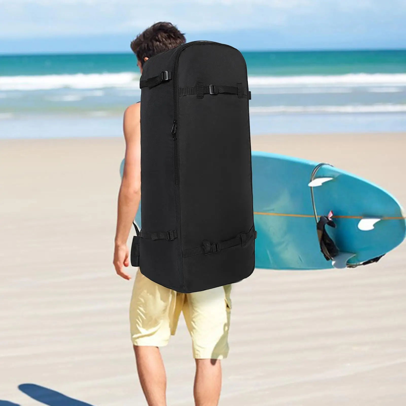 Paddle Board Backpack Paddle Board Dry Bag Adjustable Lightweight Waterproof Carrier Towel Storage For Camping Hiking Beach