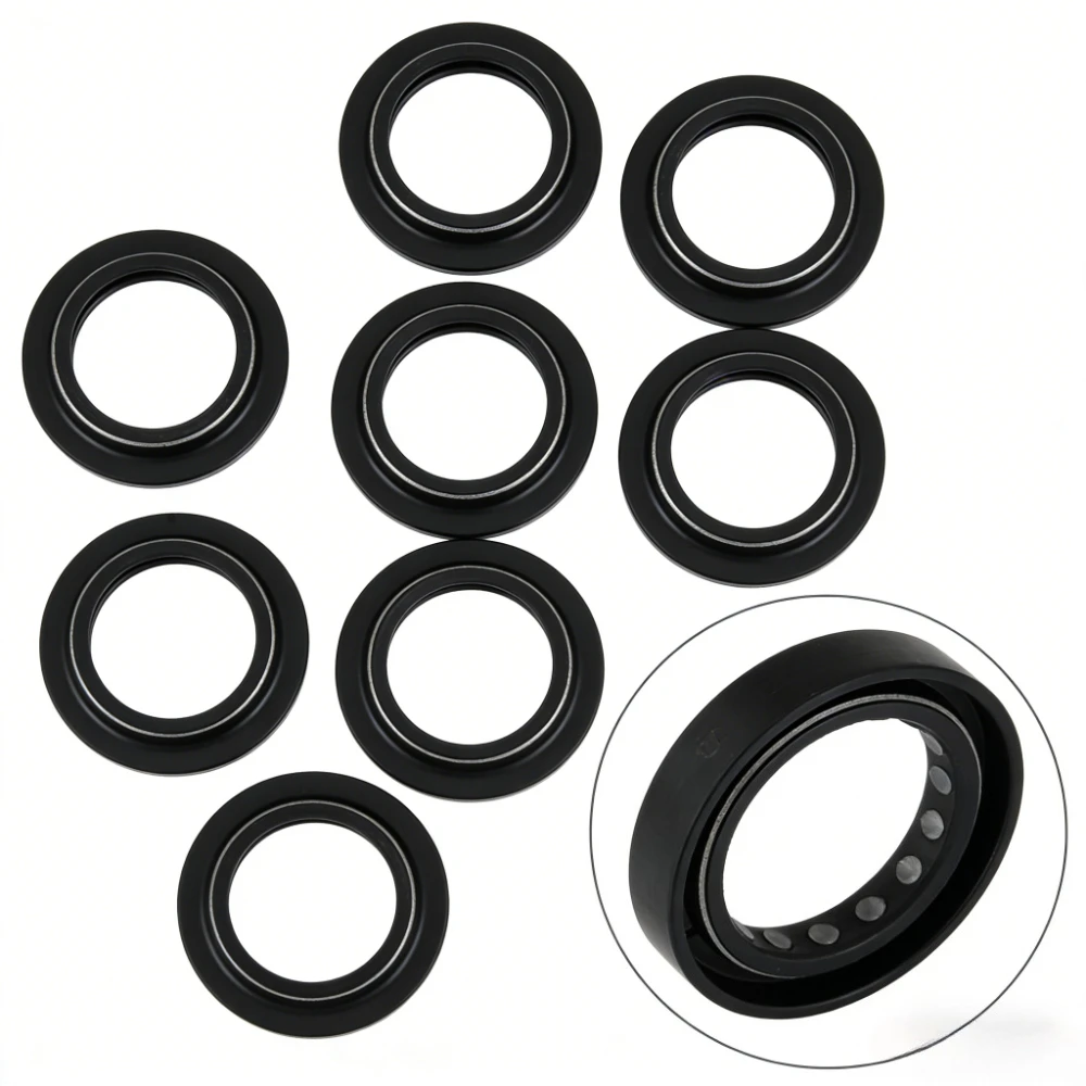 

2pc/4pc/8pc 43 54 11 mm Motorbike 43*54*11 Front Fork Damper Shock Absorber Oil Seal Dust Seal For Suzuki DR-Z250 DR250SE DR350S