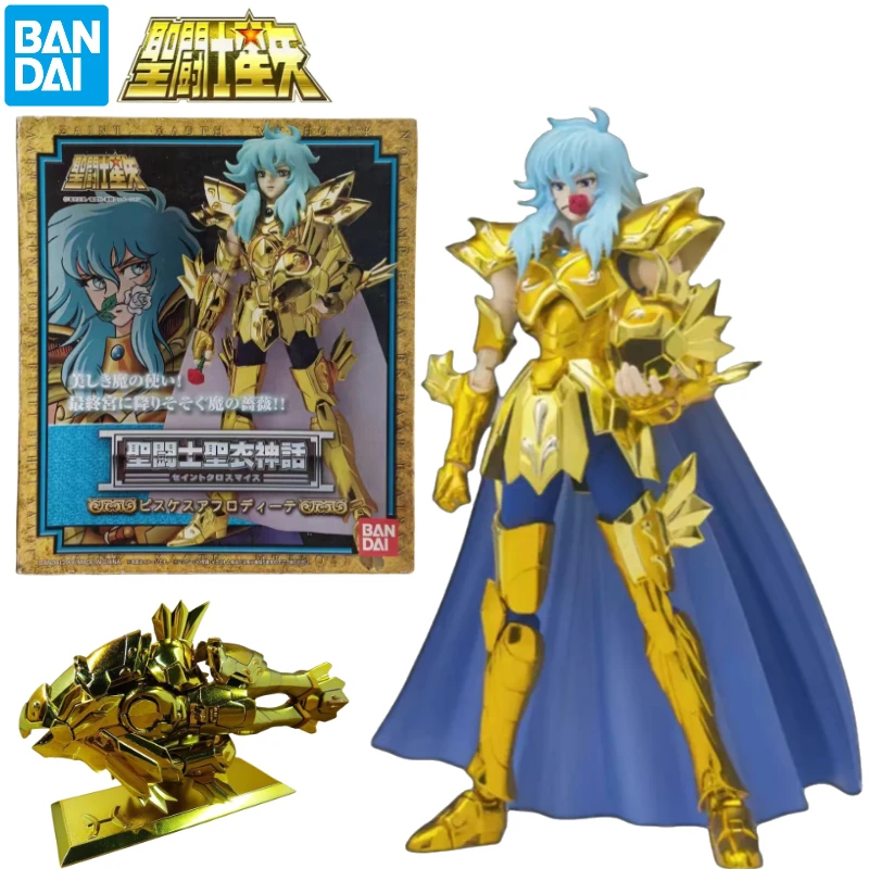 

In stock BANDAI Saint Seiya Saint Clothing Myth Golden Saint Seiya Pisces Abrodi Anime action characters Model Figure Toys Gift