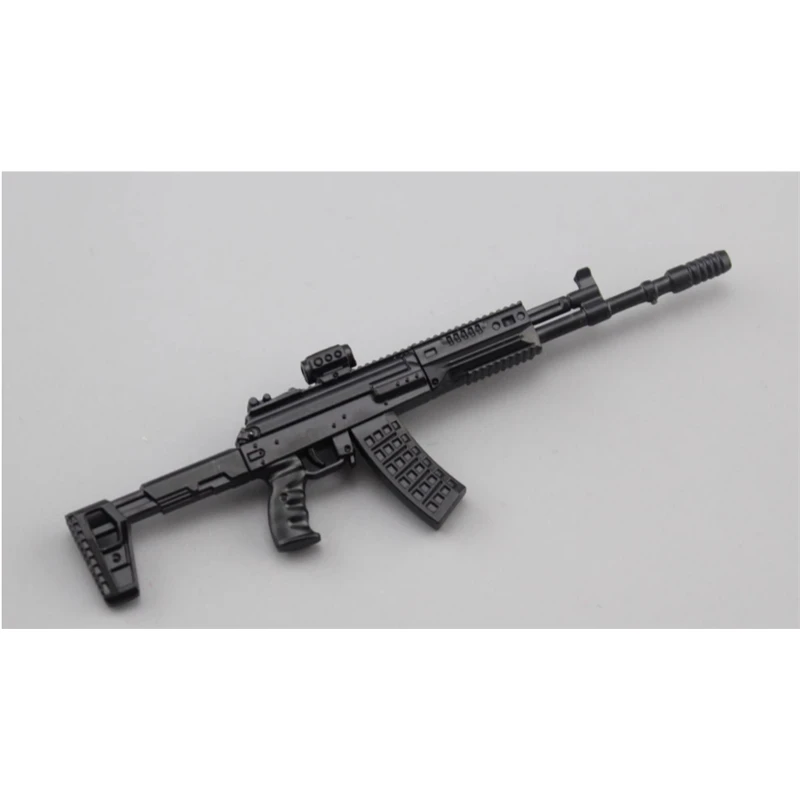 1:12 Scale Diecast Metal Model Toys Weapon Gun AK308/Shotgun Dolls For 6 Inch Action Figure Accessory Male Body Collection Fans