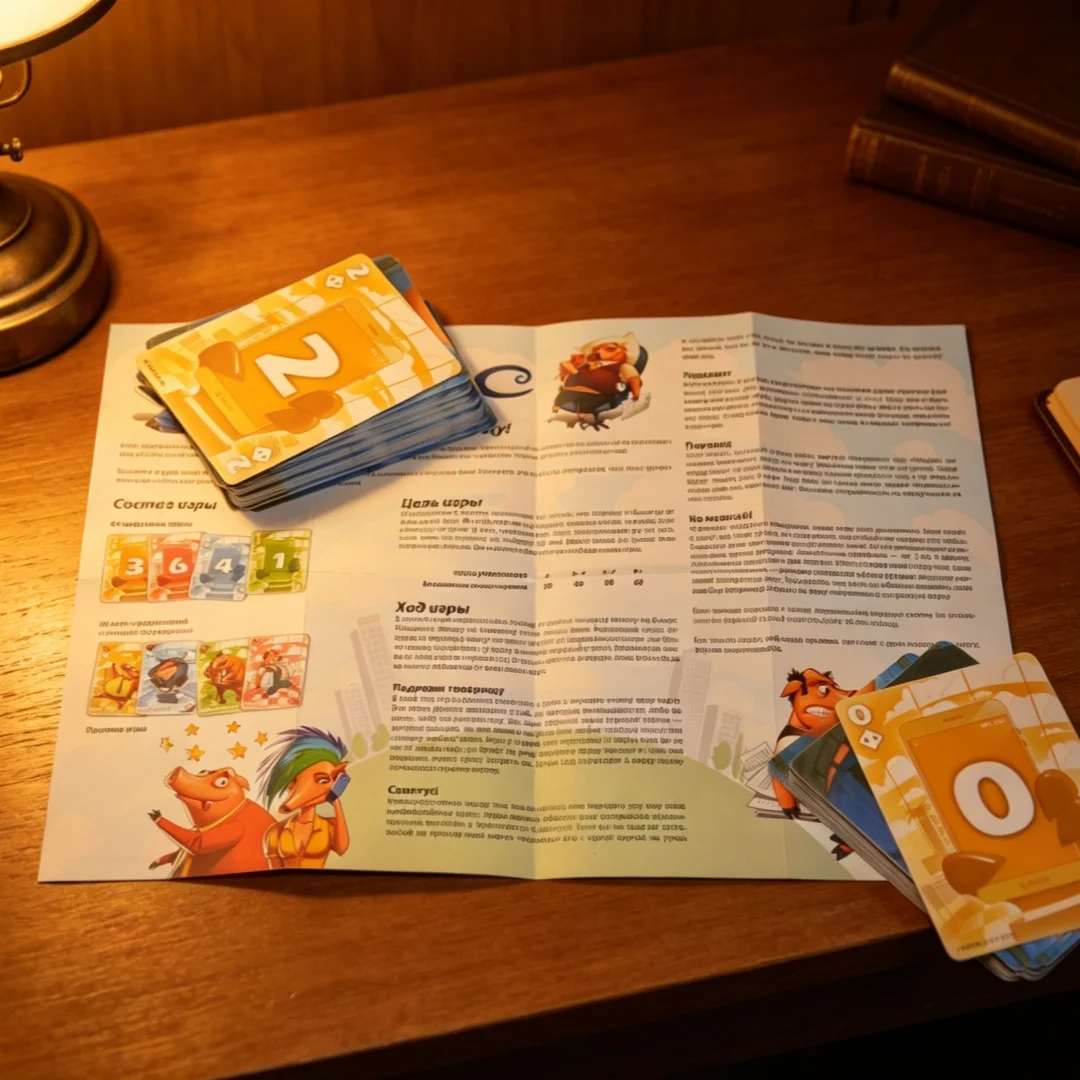 Workplace Piggy Theme Casual Card Game Multiplayer Party Icebreaker Creative Cartoon Style Tabletop Game Cards Holiday Gift
