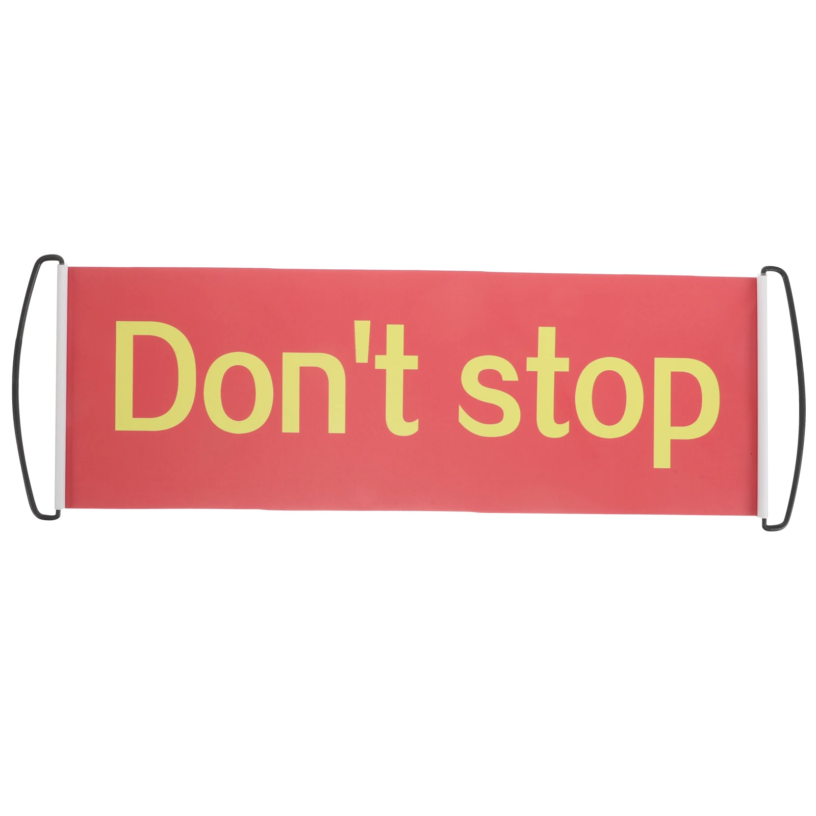 

Automatic Telescopic Banner Party Performance Scroll Props Red Plastic Cheer Sign