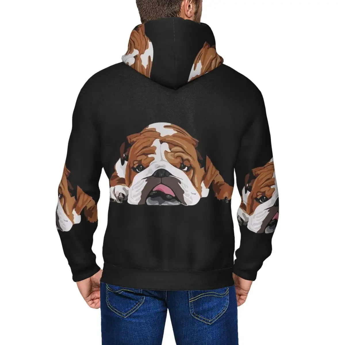 Sharpei Shar Pei الكلب سستة هوديس Harajuku البلوز الخريف الشتاء الرجال النساء بلوزات طويلة الأكمام بلايز