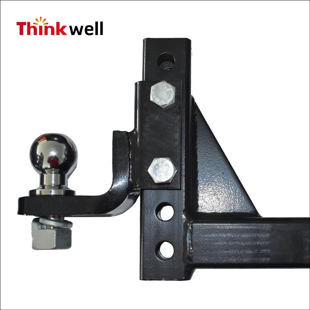 Adjustable Ball Mount Trailer Drop Hitch Tow 2