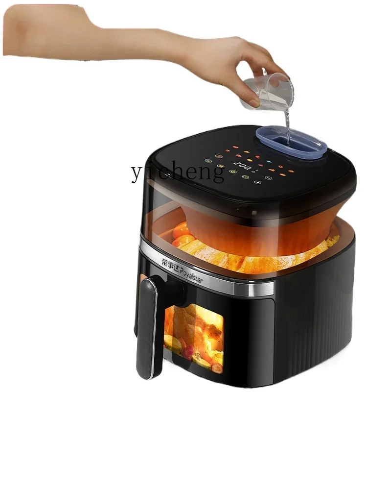 ZK air electric fryer large-capacity visual multi-function touch screen intelligent all-in-one machine