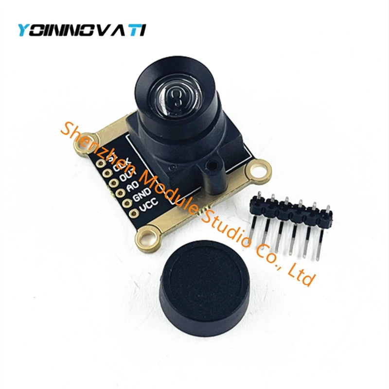 modulo-sensore-ccd-lineare-tsl1401cl-con-processamento-del-livello-del-segnale-filtro-passa-basso-e-passa-alto-resistenza-regolabile-3v-5v