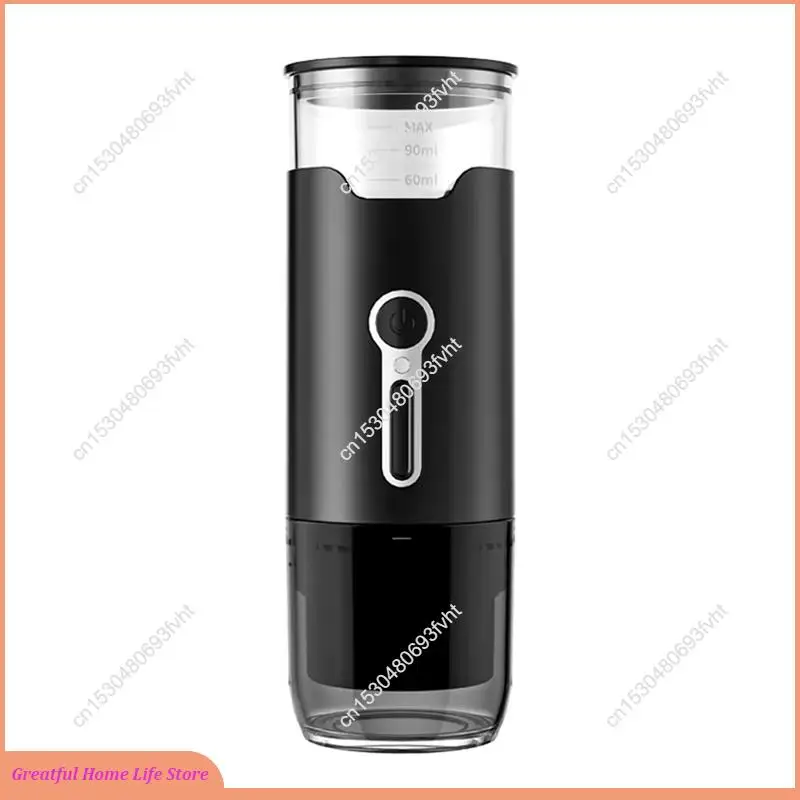 ماكينة صنع القهوة الكهربائية المدمجة AT59، كبسولة ومسحوق محمولة، تقنية التخمير السريع