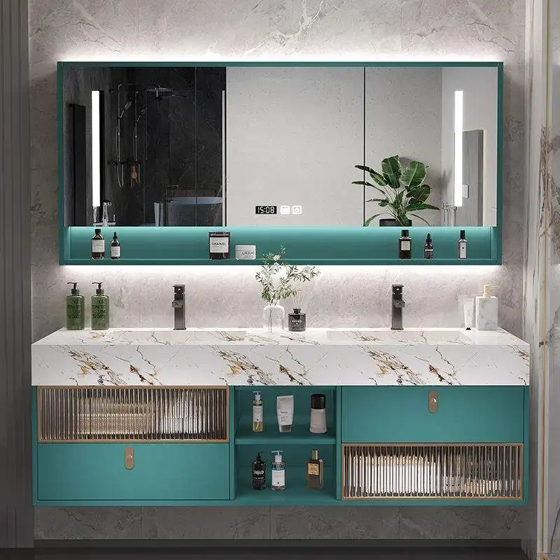 Vanity Perfume Bathroom Cabinet Organizer Storage Accessories Makeup Bathroom Cabinet Modern Sink Vestidores Trendy Furniture