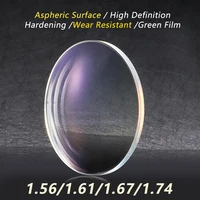 1,56 1,61 1,67 1,74 HD transparente asférico antiarañazos antirreflectante CR39 resina miopía hipermetropía lentes ópticos hombre mujer