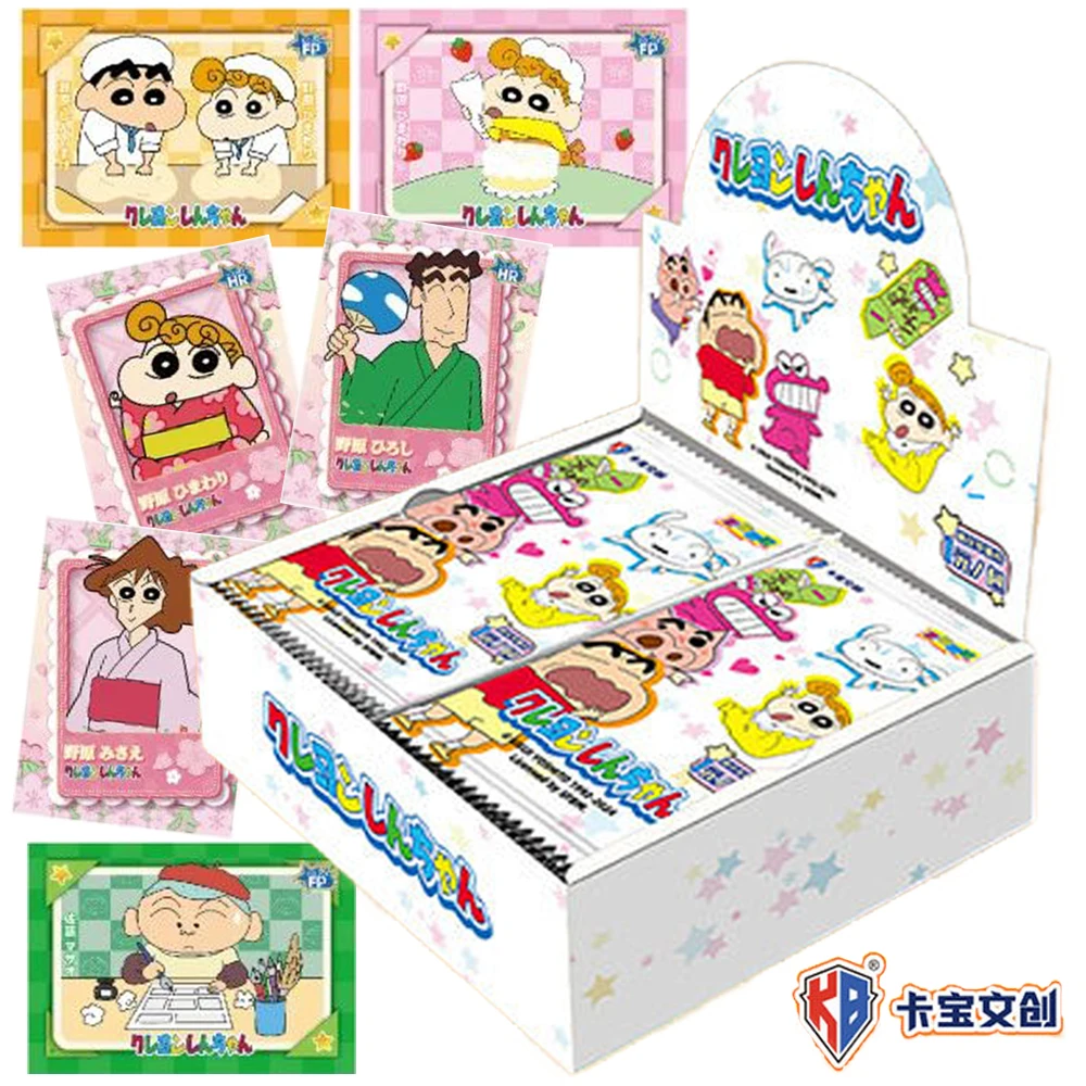 

Original Crayon Shin-chan Card For Children Family Funny Anime Boochan Satō Masao Limited Game Collection Card Christmas Gifts