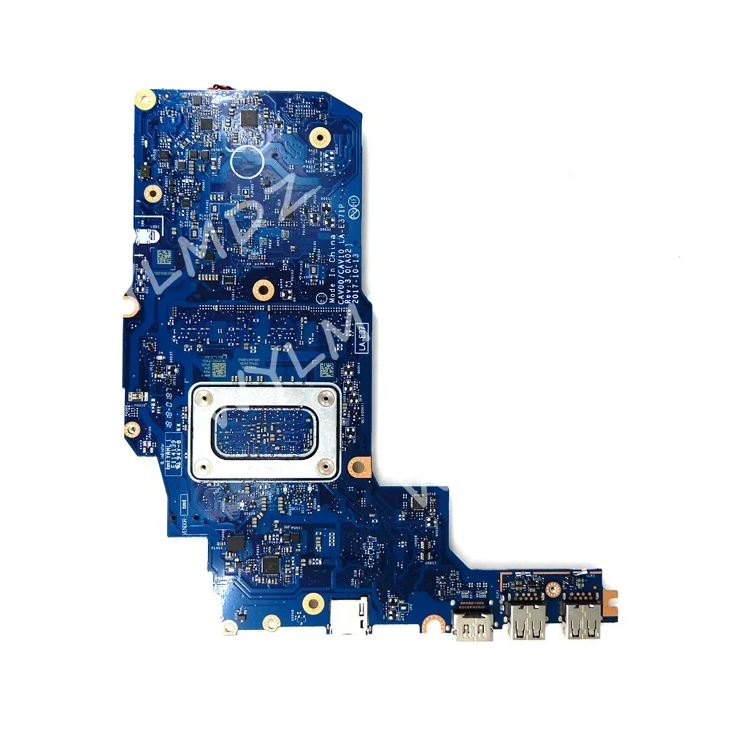 Imagem -03 - Placa-mãe Portátil para Dell Latitude 11 3180 3189 La-e371p com Cpu N3350 N4200 4g Ram Notebook Mainboard