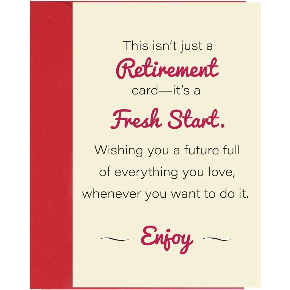 Inspirational Retirement Greeting Card 