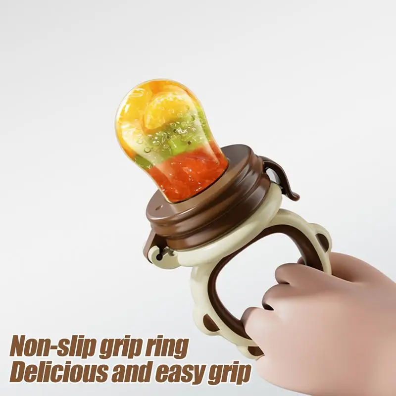 Baby Entsafter Schnuller Tasse Backenzähne Baby Babyflasche Lebensmittel Fütterung Löffel Silikon Gum Obst Gemüse Biss Essen Hilfs