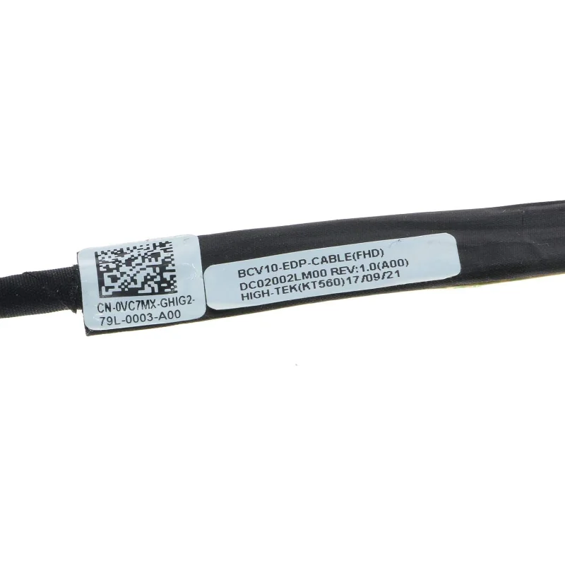 40 دبوس FHD LCD BCV10 Lvds EDP شاشة عرض كابل لديل انسبايرون 15R 7466 7566 7567 VC7MX 0VC7MX DC02002LM00