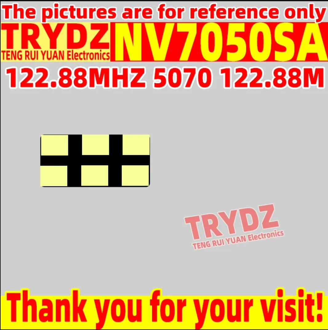 1pcs New NV7050SA 122.88MHZ 5070 122.88M Crystal Vibrator