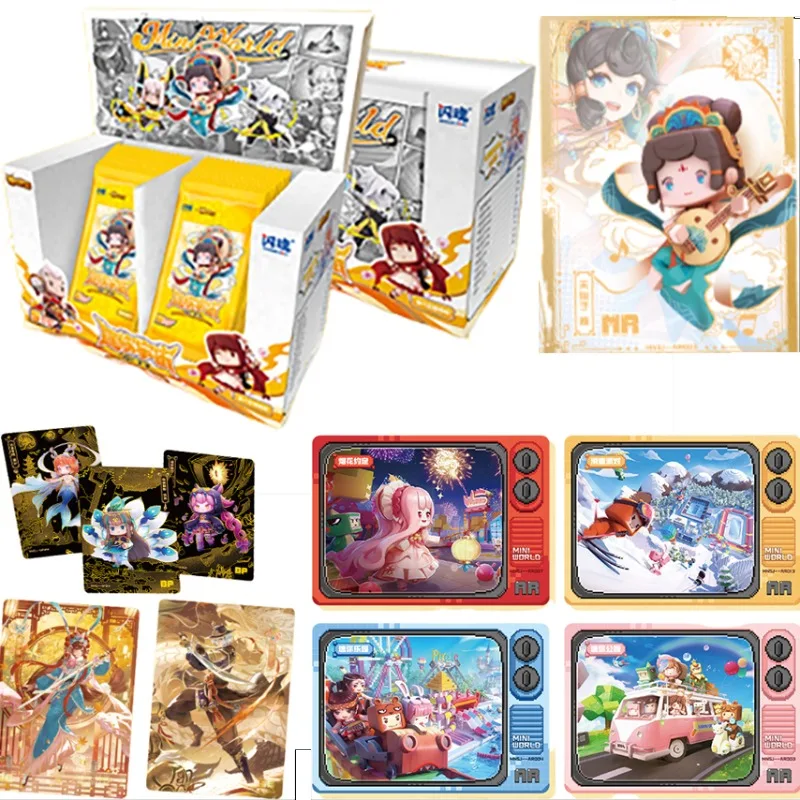 

Карты Fun, оригинальные мини-карты World, серия 1, мини-вселенная, коллекционные карты, ограниченная серия, редкая игровая периферия, подарки, игрушки