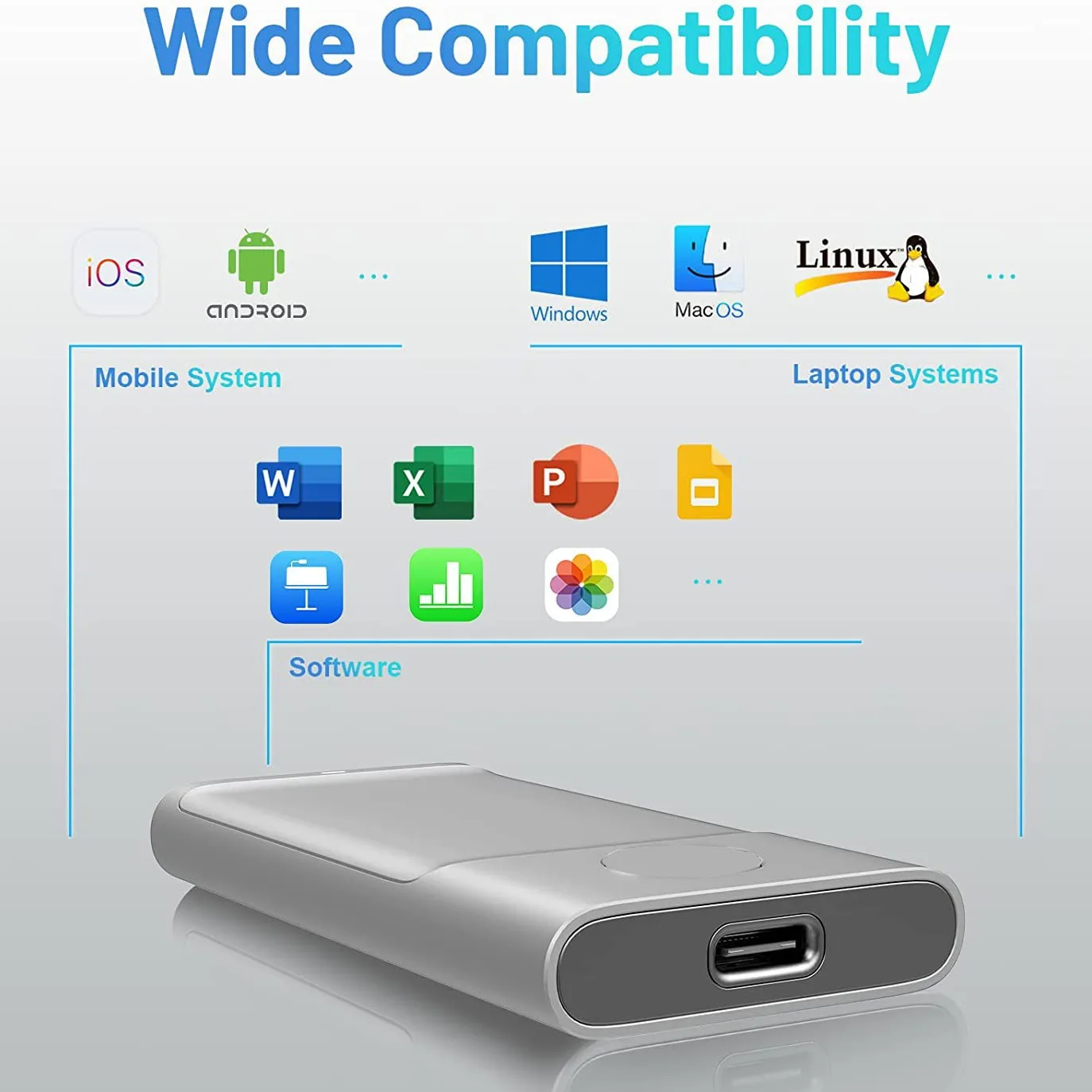 

Screen Mobile Phone Tablet Office Business Smart Remote Control Air Mouse Touchpad Folding